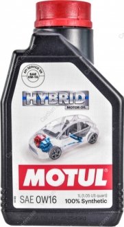 Моторное масло Hybrid 0W-16 1л - (888013105) MOTUL 333201
