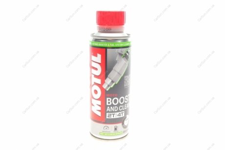 Присадка для бензинових двигунів мотоциклів Boost and Clean Moto (200ml) (=110873) MOTUL 339513