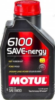Моторное масло 6100 Save-Nergy 5W-30 1 л - (83210398507) MOTUL 812411 (фото 1)