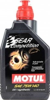 Трансмиссионное масло Gear Competition GL-5 75W-140 1л - (83222282583) MOTUL 823501 (фото 1)