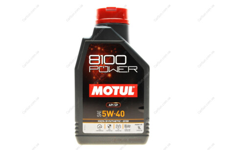 Моторное масло 1л 8100 Power 5W-40 MOTUL 824601