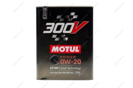 Моторное масло 300V POWER 0W-20 2L MOTUL 826202