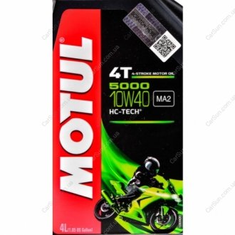 Моторное масло 4T 5000 10W-40 1л - MOTUL 836911 (фото 1)