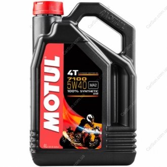 Моторное масло 4T 7100 5W-40 4л - MOTUL 838041