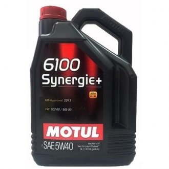 Моторне мастило 6100 SYNERGIE+ 5W40, 5 л MOTUL 838451