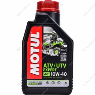 Моторное масло 4T ATV-UTV Expert 10W-40 1л - MOTUL 851601 (фото 1)