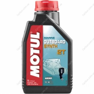 Моторное масло 2T Outboard Synth 1л - MOTUL 851611