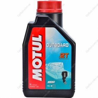 Моторное масло 2T Outboard 1л - MOTUL 851811 (фото 1)