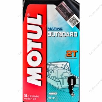 Моторное масло 2T Outboard 5л - MOTUL 851851 (фото 1)