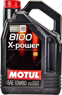 Моторное масло 8100 X-Power 10W-60 4 л - (83212365924) MOTUL 854841