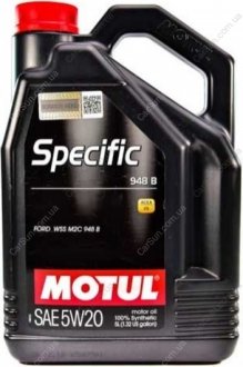 Моторное масло Specific 948 B 5W-20 5 л - (GS55502M4OE / GS55502M2OE / GS55502M4EUR) MOTUL 867351