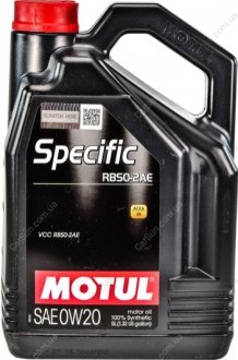 Моторное масло Specific RBS0-2AE 0W-20 5 л - MOTUL 867451