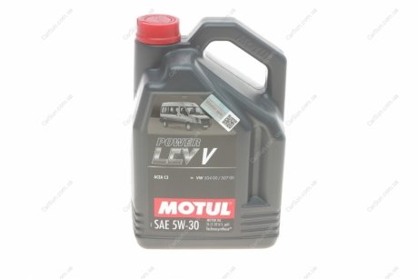 Олива моторна Power LCV V 5W-30, 5л. C3 MOTUL 874251