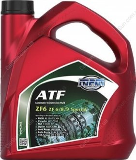 Трансмиссионное масло ATF ZF6 SPECIAL 4Л - MPM 16004ZF6