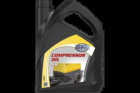 OLEJ COMPRESSOR OIL 68 5L MINERAL DIN 51506 VDL. PNEUROP DIN 51352 MPM 48005C