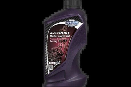 OLEJ 4-STROKE MOTORCYCLE OIL 5W50 PREMIUM SYNTHETIC RACING 1L API SL. JASO MA/MA2 MPM 56001