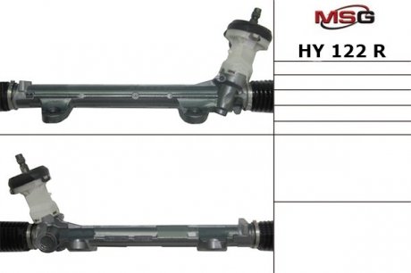 Рулевая рейка без гур (восстановлено в заводских условиях) MSG HY122R (фото 1)