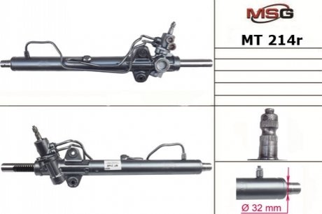 Рульова рейка з ГПК відновлена Mitsubishi L200 15-19, Mitsubishi L200 06-15 MSG MT214R (фото 1)