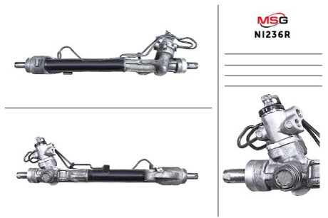 Рульова рейка з ГПК відновлена Nissan Altima L33 12-19, Nissan Teana 13-20 MSG NI236R