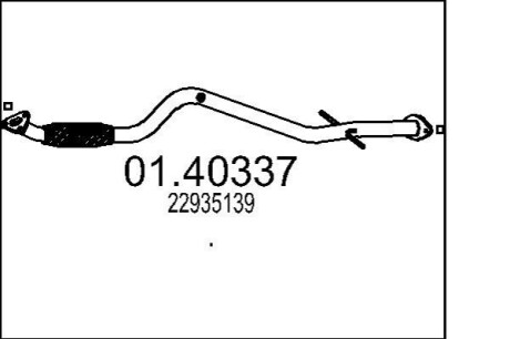 Rura њrod. INSIGNA 1.8 MTS 0140337