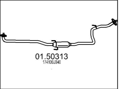 Tіumik њrod. YARIS 1.0 03- MTS 0150313