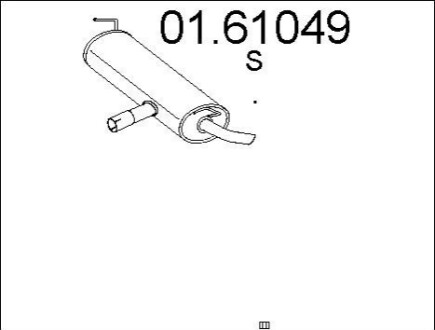 Автозапчасть MTS 01.61049