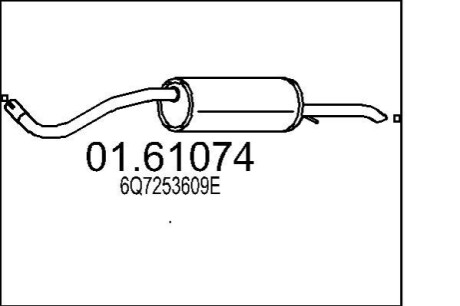 Автозапчастина MTS 01.61074