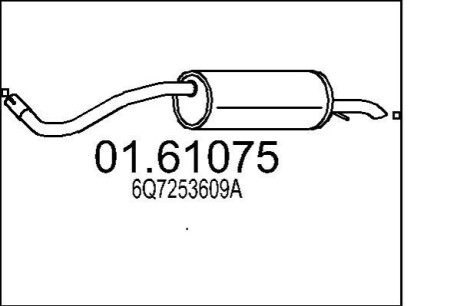 Автозапчастина MTS 01.61075 (фото 1)