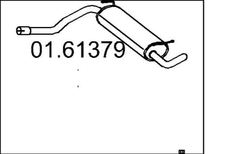 Tіumik koсc. NUOVA PANDA 0.9 NAT.POWER MTS 0161379