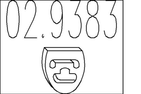 Автозапчастина MTS 02.9383