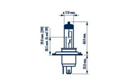 ZAROWKA 12V S3 STANDARD SZT NARVA 490143000 (фото 1)