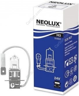 Автолампа H3 PK22s 70 W белая NEOLUX N460