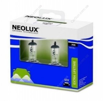 Автолампа H4 P43t 55 W 60 W прозрачная NEOLUX N472LLSCB