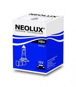 Лампочка Галогенна Hb4 12V 51W P22D NEOLUX N9006 (фото 1)