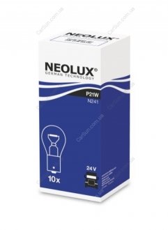 Лампа розжарювання, вказівник повороту NEOLUX NLX241K10SZT (фото 1)
