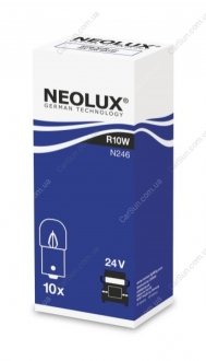 Лампа розжарювання, ліхтар номерного знака NEOLUX NLX246K10SZT (фото 1)