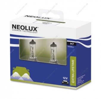 Лампа розжарювання, основна фара NEOLUX NLX499LLSCB (фото 1)