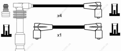 Комплект проводов зажигания NGK 0769