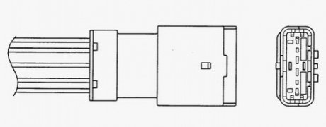 Кисневий датчик NGK 1840