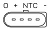 Датчик, тиск впускної труби NGK 92899 (фото 2)