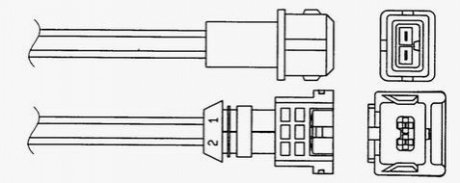 Лямбда-зонд NGK OTA4N-5A1