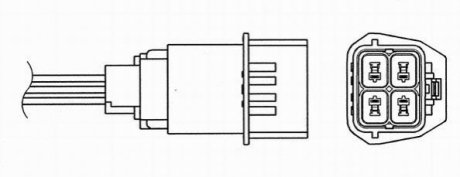 SONDA LAMBDA NGK OZA457-EE24