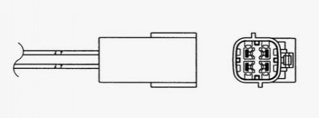 Датчик кисневий NGK OZA610N5