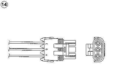 Датчик кислородный NGK OZA721-EE35