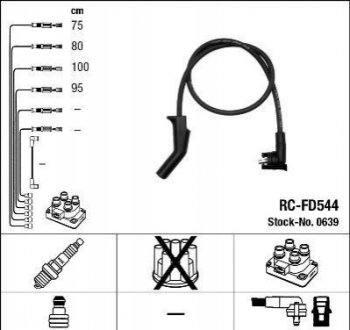 Дроти запалення NGK RC-FD544