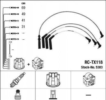 Автозапчастина NGK RC-TX118 (фото 1)