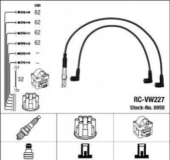 Электрические системы NGK RC-VW227 (фото 1)