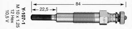 ЊWIECA ЇAROWA NGK Y-107-1