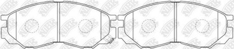 Колодки дискового тормоза NiBK PN3369