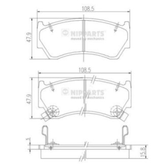 Автозапчастина NIPPARTS J3601062